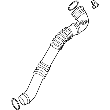 BMW 13-71-7-605-044 Charge-Air Duct