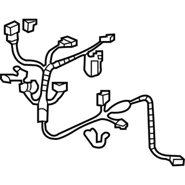 Acura 32755-SJA-G01 Sub-Wire, Driver Door Engine Control Module