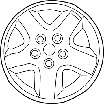 Mopar 52128674AA Aluminum Wheel