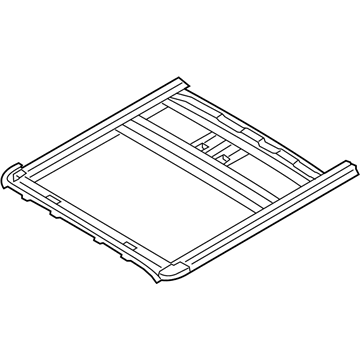 Hyundai 81620-2E000 Frame Assembly-SUNROOF