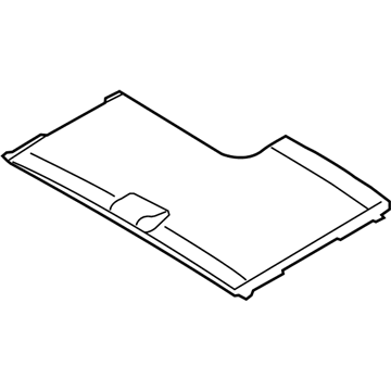 Hyundai 81666-2E000-GF Sunshade Assembly-Sunroof