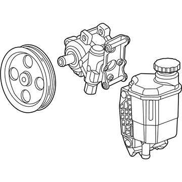 Mopar 68193091AB Power Steering Pump