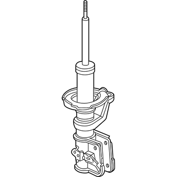 Acura 51606-S6M-A56 Shock Absorber Unit, Left Front