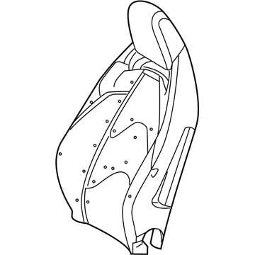 Toyota 71551-WAA01 Side Impact Inflator Module