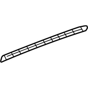 Acura 72367-STX-A01 Seal, Left Front Door Side Sill