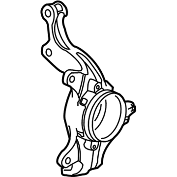 Honda 51216-SZT-020 Knuckle, Left Front