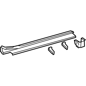 Lexus 57402-35908 Member Sub-Assy, Floor Side, Inner LH