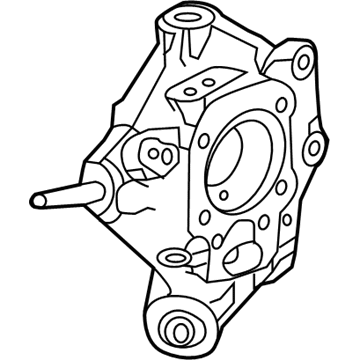 Acura 52210-TZ5-A70 Knuckle, Right Rear (Epb)