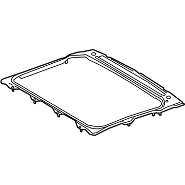 Lexus 63142-78010 Reinforcement, Roof