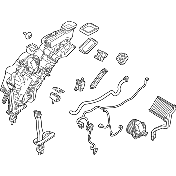 Ford CE9Z-18C424-B Evaporator Assembly