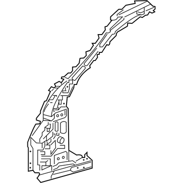 Lexus 61106-11900 R/F Sub-Assembly, Front Body Pillar