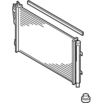 Kia 97606A7000 Condenser Assembly-Cooler