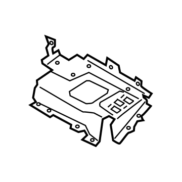 Ford KB3Z-10732-B Battery Tray