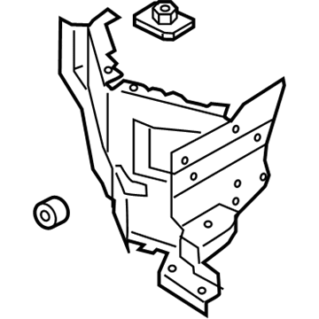 Ford KB3Z-16E214-A Front Reinforcement