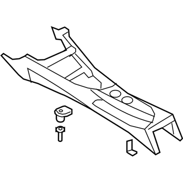 BMW 51-16-9-193-395 Centre Console With Drink Holder