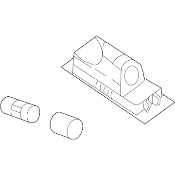 BMW 63-26-8-234-343 Registration Plate Lamp