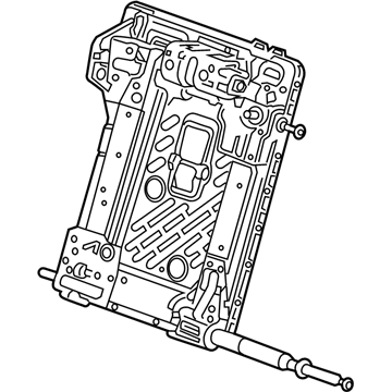 GM 13513497 Seat Back Frame