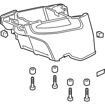 Honda 83414-TK8-A03ZA Box Assy. *NH686L*