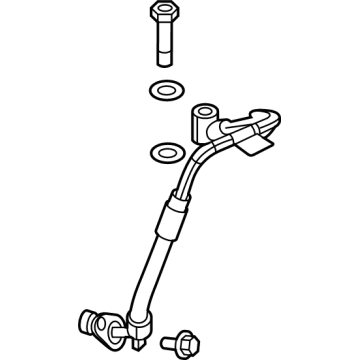 Mopar 68487029AA Tube-Turbo Oil Feed