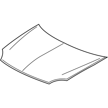 Ford 5F9Z-16612-AA Hood