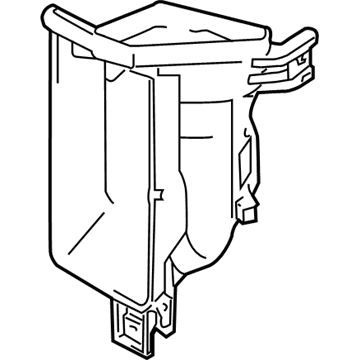 Lexus 88566-60360 Duct, Cooler Air, NO.1