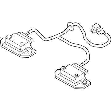 Hyundai 92510-3F000 Lens-License Plate Lamp