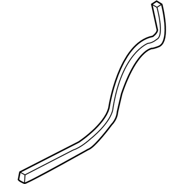 Mopar 55135958AJ Seal-Rear Door