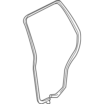 Mopar 55136116AE Seal-Rear Door