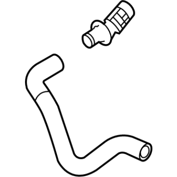 Acura 17744-TYA-A02 Tube Assembly, Drain