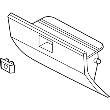 Kia 845103E510CY Glove Box Assembly