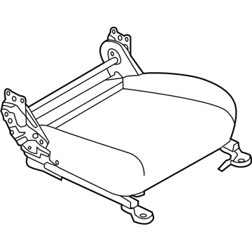 Nissan 87300-3NA8A Cushion Assy-Front Seat