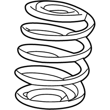 GM 13309518 Rear Coil Spring