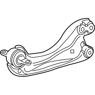 Honda 52365-TLA-A02 Trailing Arm Complete, L