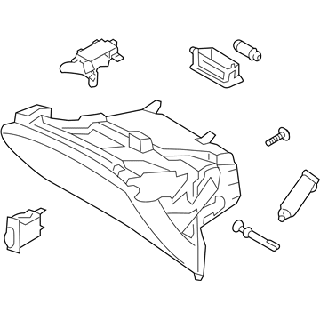 Kia 84510E4000GA6 Glove Box Assembly