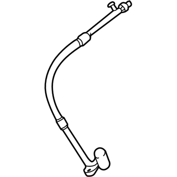 Nissan 92480-2Y900 Hose-Flexible, Low