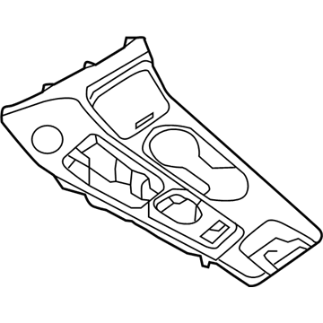 Nissan 96941-9DD0A FINISHER - Console Indicator