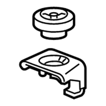 GM 25831016 Radiator Lower Bracket