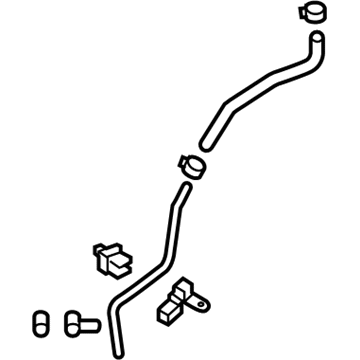 Nissan 49721-8J000 Hose & Tube Assy-Power Steering