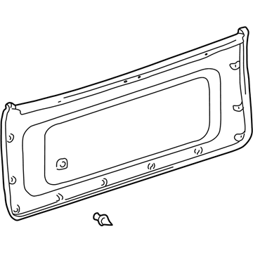 Toyota 67750-0C010-B0 Lower Trim