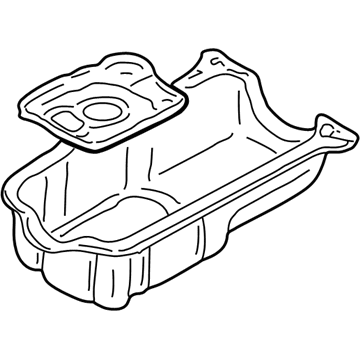 Hyundai 21520-37102 Pan Assembly-Engine Oil, Upper