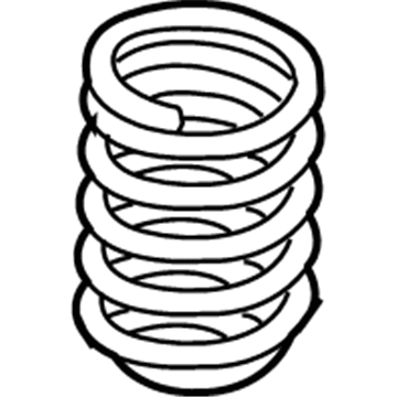 BMW 31-33-6-767-378 Front Coil Spring