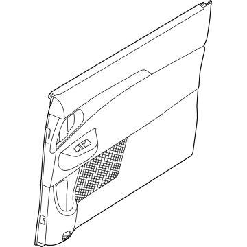 Kia 83307R0000EDM PANEL ASSY-REAR DOOR