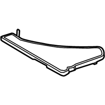 Lexus 58418-76011-C1 Board, Rear Floor, NO.