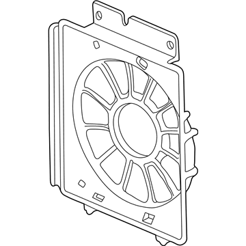 Honda 38615-PZD-A11 Sub Shroud