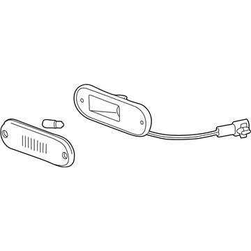 Toyota 81750-42010 Side Marker Lamp