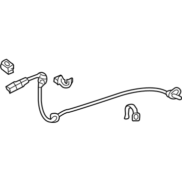 Honda 57475-TM8-A01 Sensor Assembly, Left Rear