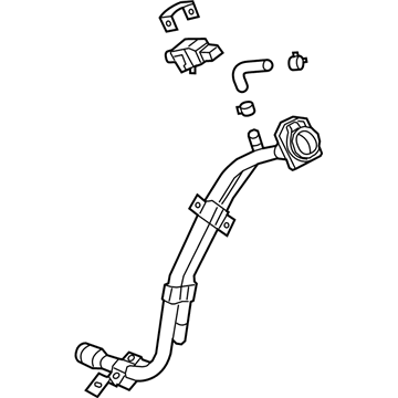 Hyundai 31030-2V501 Filler Neck & Hose Assembly