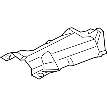 BMW 51-71-7-117-372 Fuel Tank Heat Insulation