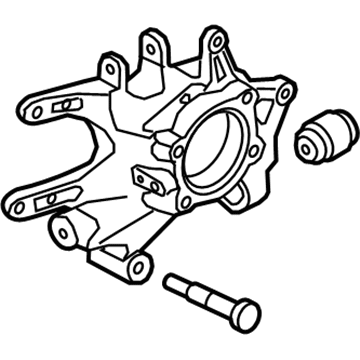 Kia 527102P400 Carrier Assembly-Rear Axle