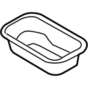 Mopar 5155123AA Pan-Rear Floor